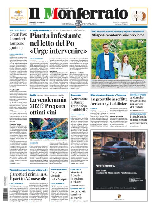 Il Monferrato - Edizione 78 del 19/10/2021